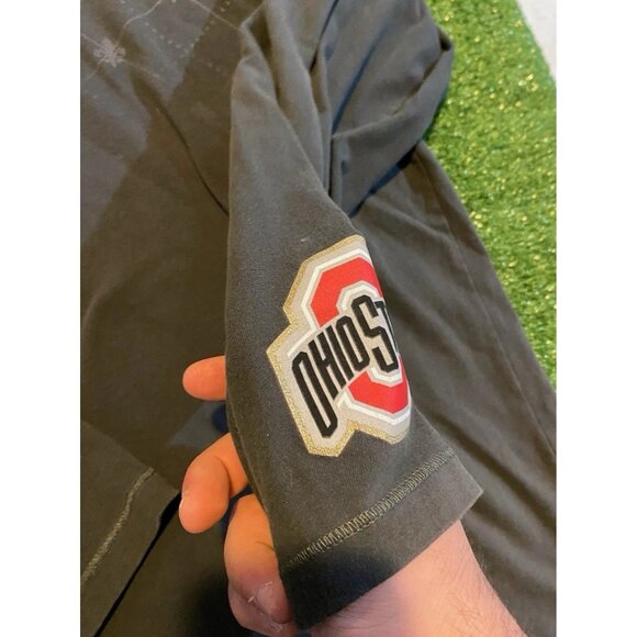 Ohio State Buckeyes hoodie mens extra large gray nike lightweight OSU 24 - Picture 8 of 14